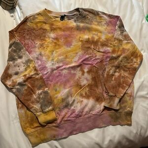 Wild fable tie dye crewneck